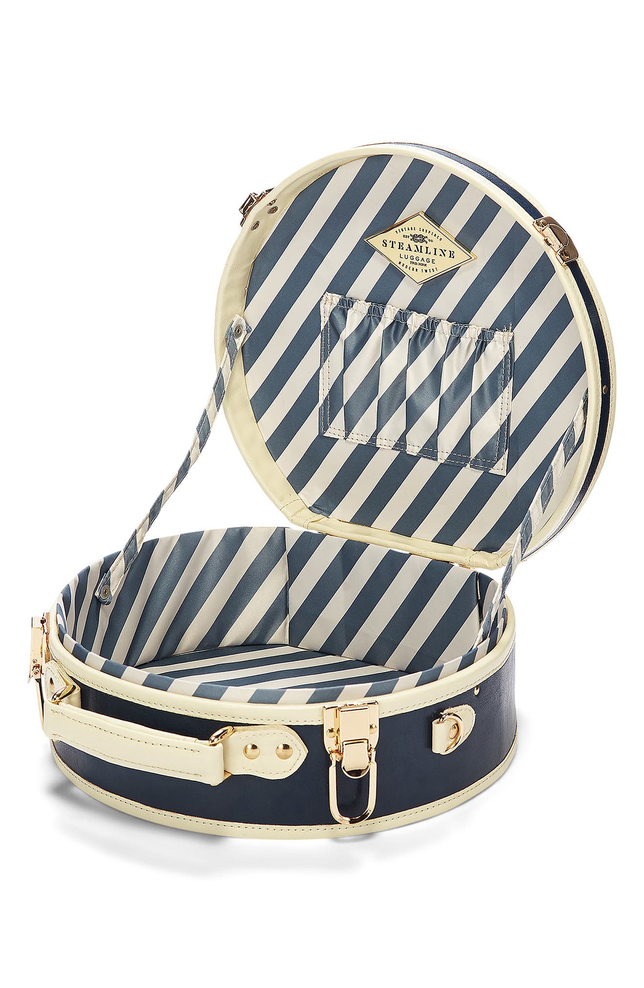 SteamLine Luggage The Entrepreneur Small Hatbox, Alternate, color, 