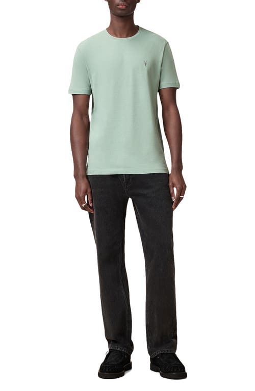 Allsaints Brace Cotton T-shirt In Blue