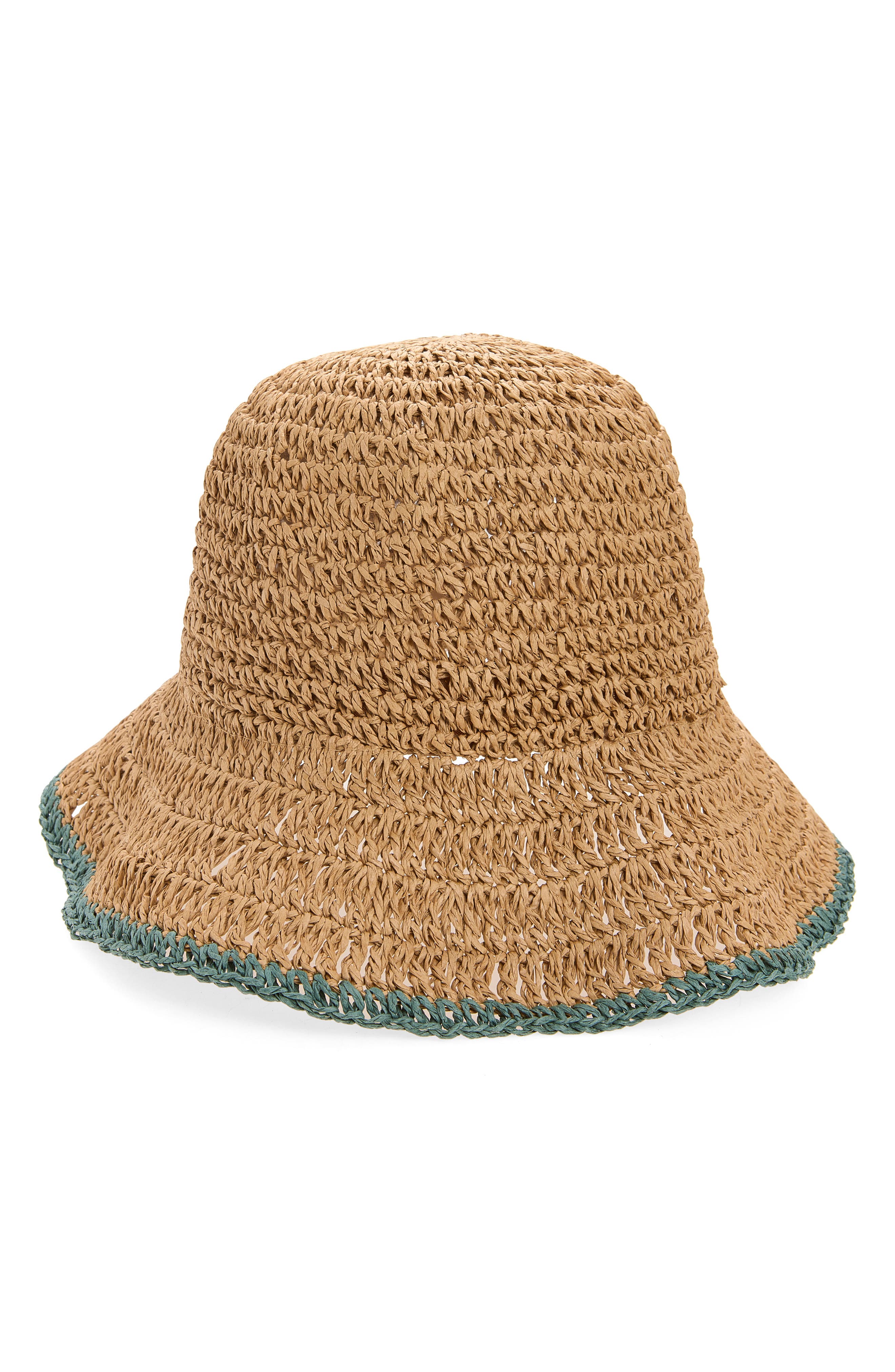 Packable Pop Trim Bucket Hat
