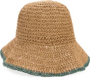 Melrose and Market Packable Pop Trim Bucket Hat
