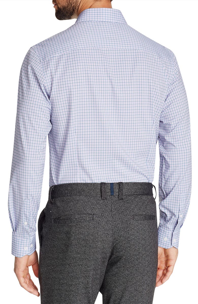 W.R.K Trim Fit Check Performance Stretch Dress Shirt, Alternate, color, 