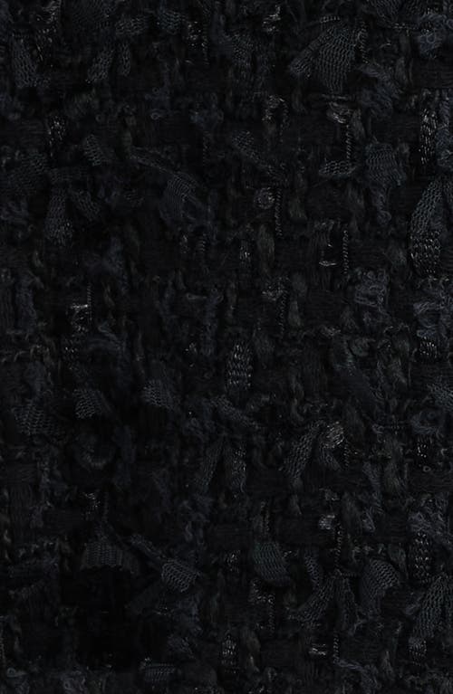 Hugo Boss Boss Jokila Tweed Coat In Black