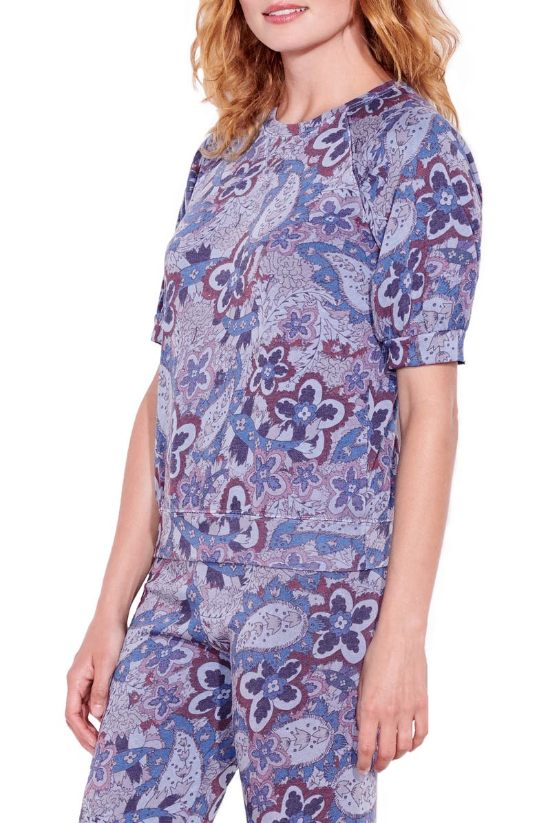 Sundry Paisley Print Top, Alternate, color,