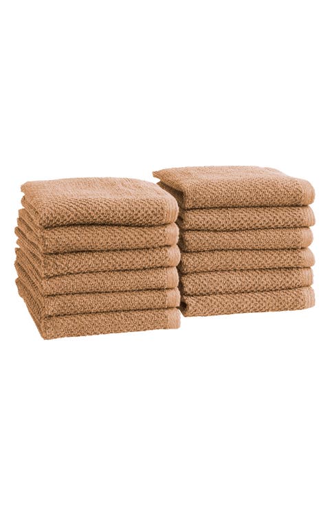 Popcorn Textured 6-Piece Cotton Bath Towel Set