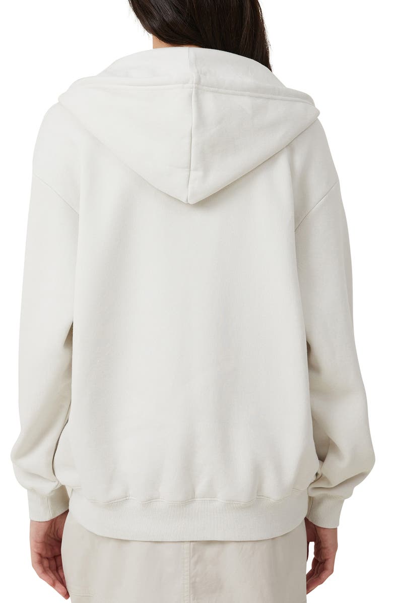 Cotton On Classic Cotton Blend Zip Hoodie, Alternate, color, 