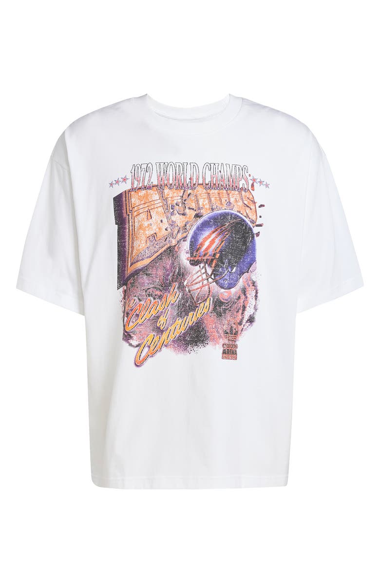 adidas 1972 World Champs Graphic T-Shirt, Alternate, color, White