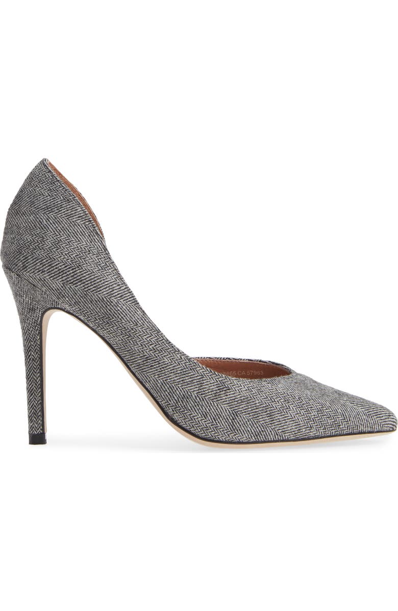 Halogen<sup>®</sup> Autumn Pump, Alternate, color, Grey Herringbone Fabric