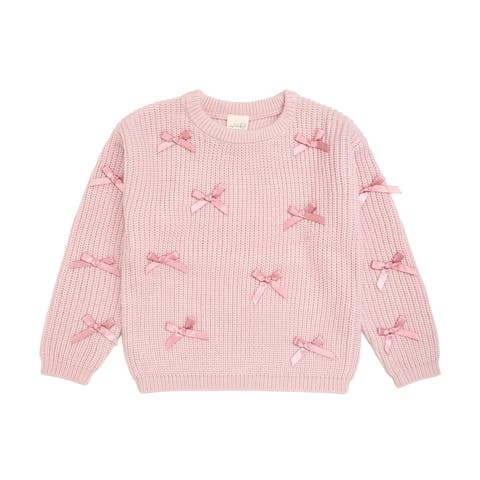 Satin Bows Knit Sweater (baby)