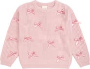 Sweet Wink Satin Bows Knit Sweater (baby)