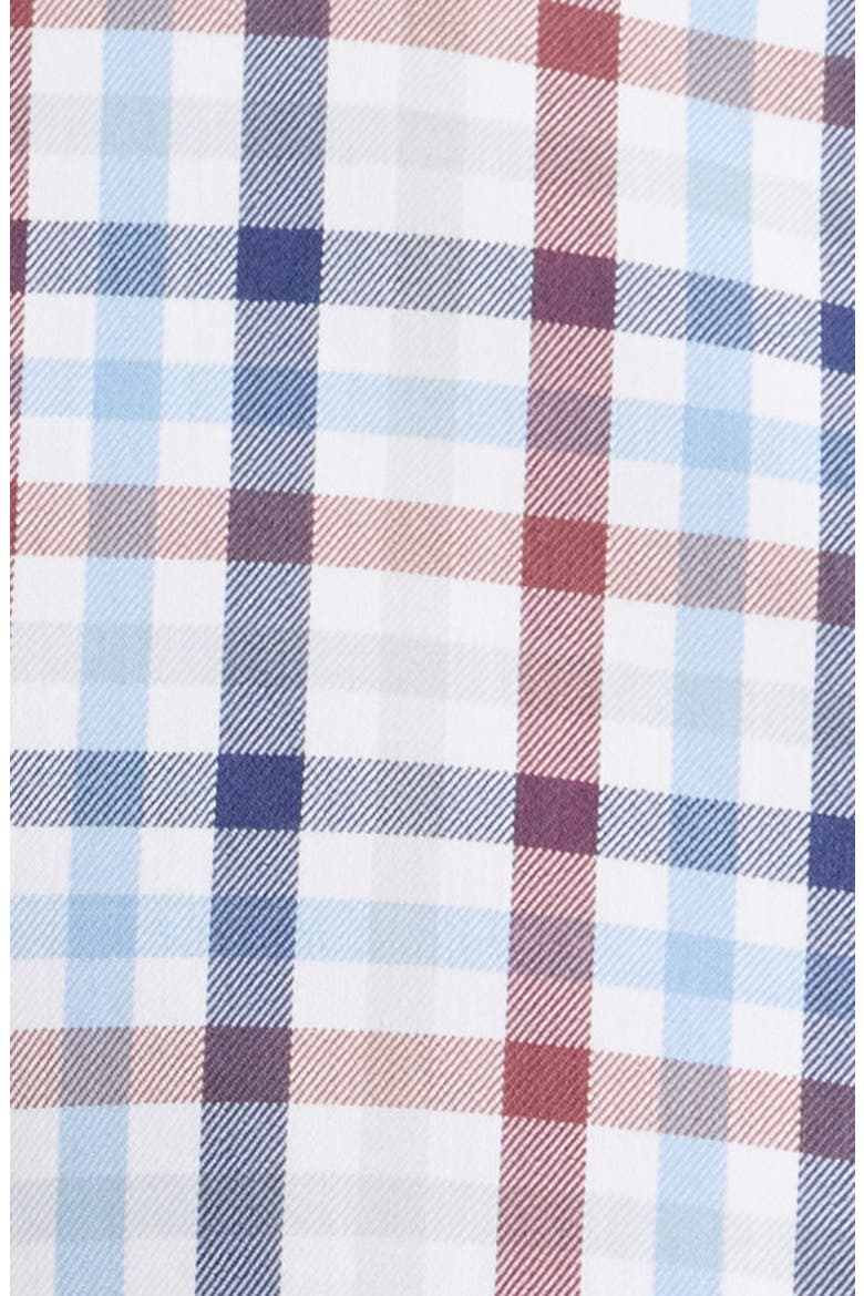 Elliot Checked Stretch Sport Shirt, Alternate, color, LAKESIDE