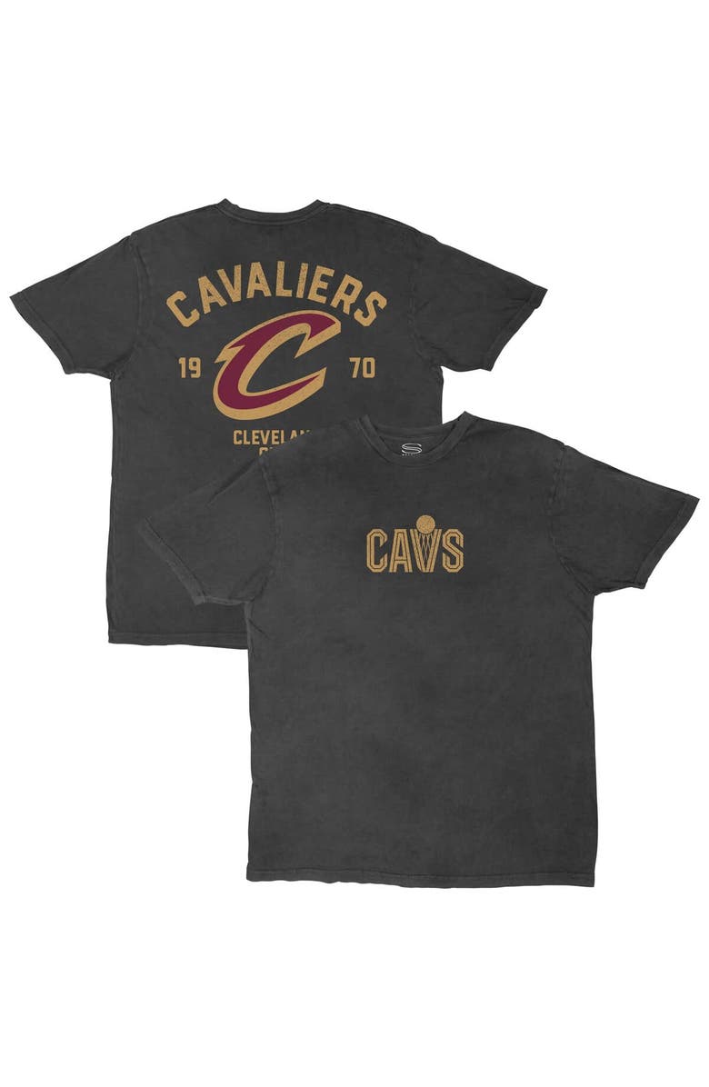 Stadium Essentials Men's Stadium Essentials Charcoal Cleveland Cavaliers Get Back Oversized Vintage T-Shirt, Main, color, Charcoal