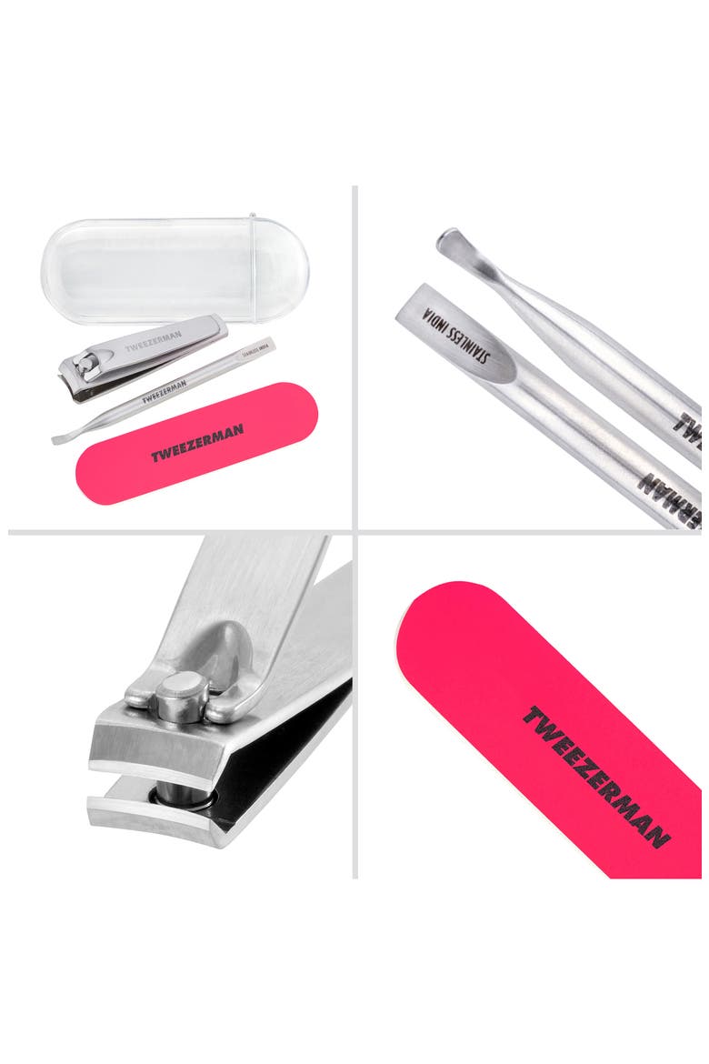Mini Neon Nail Care Set, Alternate, color, NO COLOR