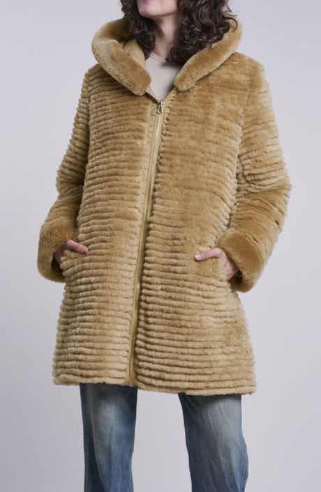 Blue Duck Water Resistant Reversible Genuine Shearling 700 Fill Power Down Coat