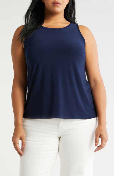 Vince Camuto Back Keyhole Tank