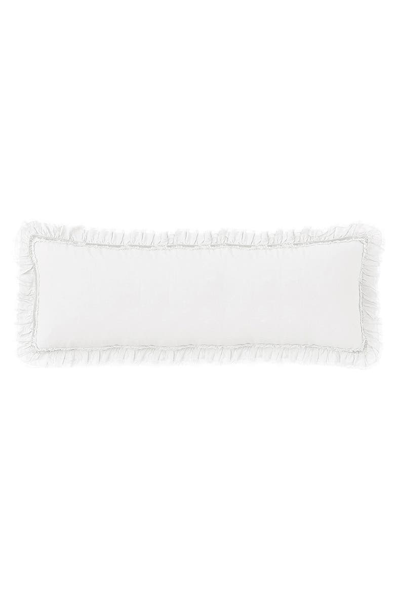 Mathilde Body Pillow, Main, color, WHITE