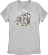 Toy Story 5 Women's Toy Story 5 Bold Moves Only Graphic T-Shirt