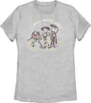 Toy Story 5 Women's Toy Story 5 Bold Moves Only Graphic T-Shirt