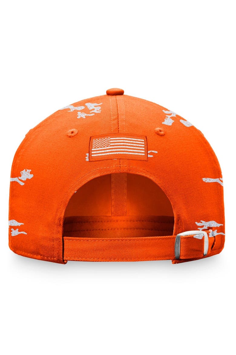 Women's Top of the World Orange Clemson Tigers OHT Military Appreciation Betty Adjustable Hat, Alternate, color, Orange