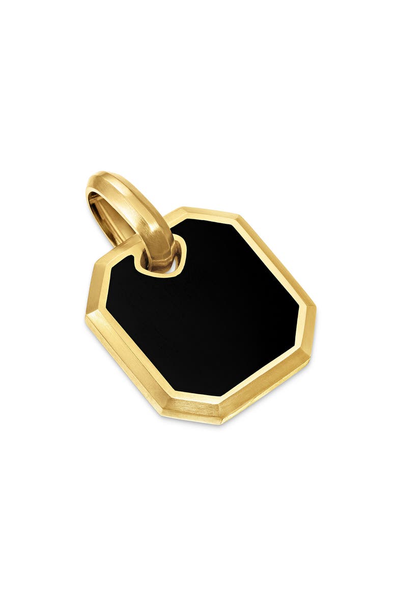 Roman Onyx Amulet in 18K Yellow Gold, Alternate, color, 18K YELLOW GOLD