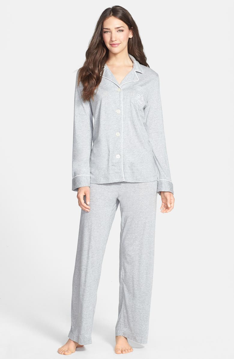 Lauren Ralph Lauren Knit Pajamas, Alternate, color,