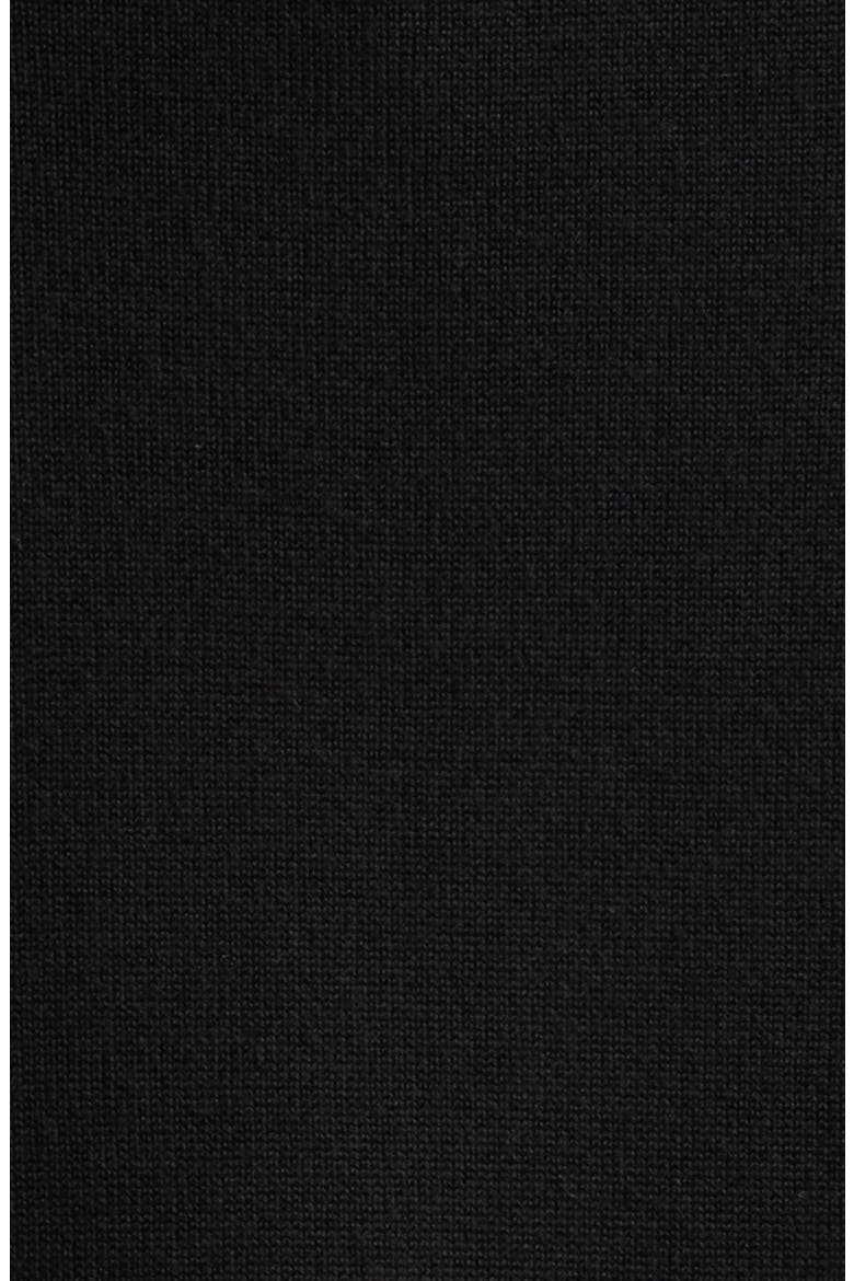 Oversize Boat Neck Virgin Wool Sweater, Alternate, color, BLACK
