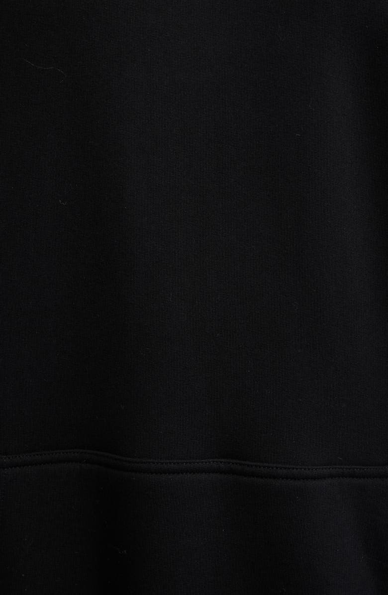 RtA Jordan Oversize Black Circuit Cross Cotton Hoodie, Alternate, color, Black Circuit Cross