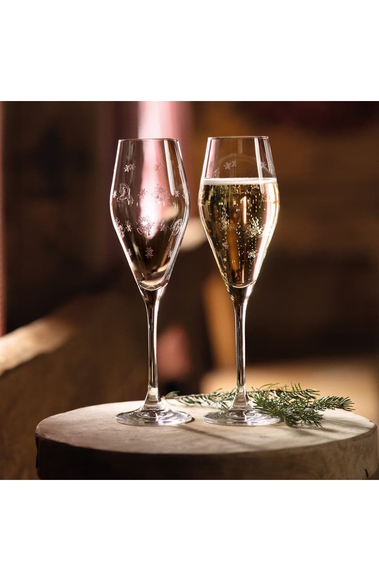 Villeroy & Boch Toy's Delight Champagne Flute Pair, Alternate, color, Clear