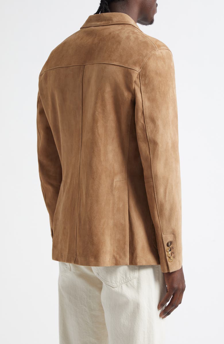 Boglioli Suede Jacket, Alternate, color, Tan