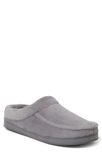 Dearfoams Corby Terry Clog Slipper In Gray