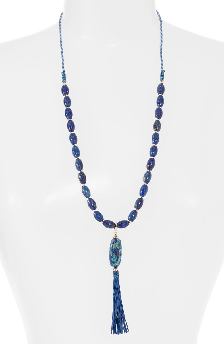 Kendra Scott Insley Tassel Pendant Necklace, Alternate, color, 