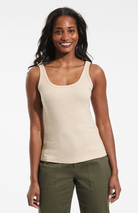 Micro Rib Go-To Layering Tank