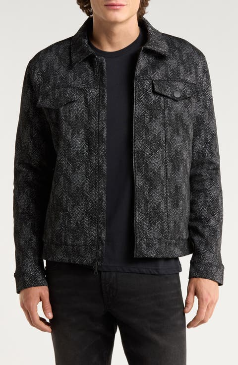 Hallet Jacquard Trucker Jacket
