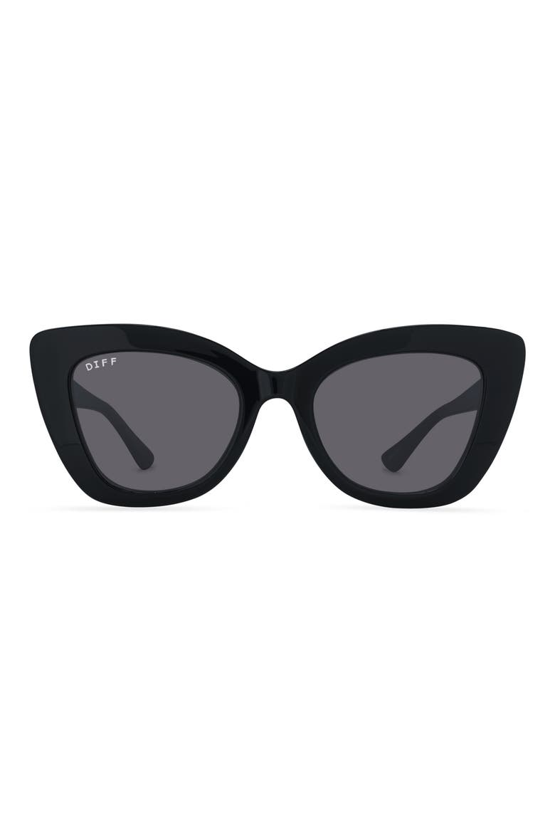 52mm Melody Sunglasses, Main, color, BLACK