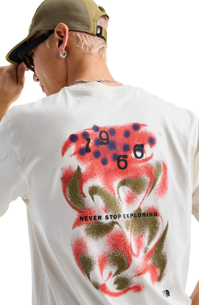 The North Face 1966 Motion Relaxed Fit Graphic T-Shirt, Alternate, color, White Dune