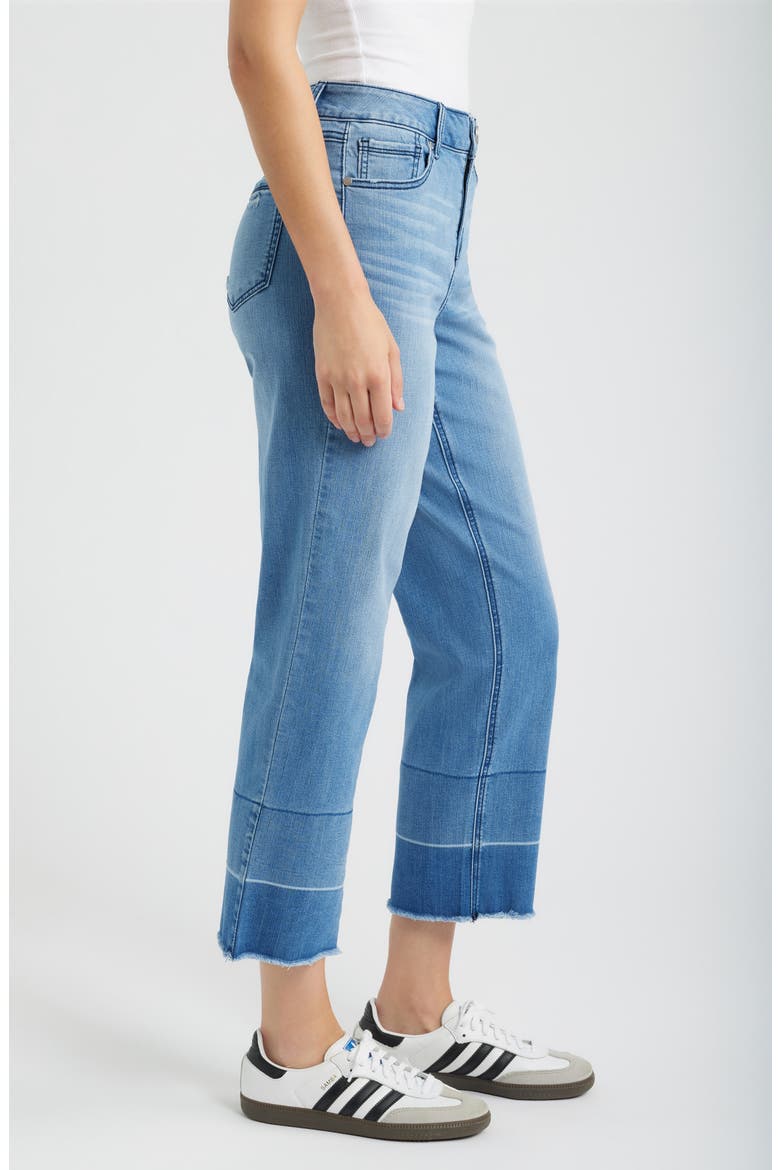 Tomboy Raw Hem Straight Leg Jeans, Alternate, color, LUCIA