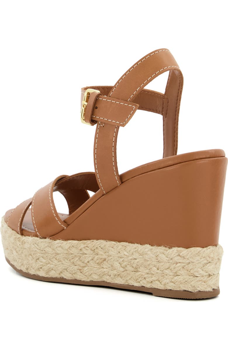 Dune London Kind Espadrille Platform Wedge Sandal, Alternate, color, Tan
