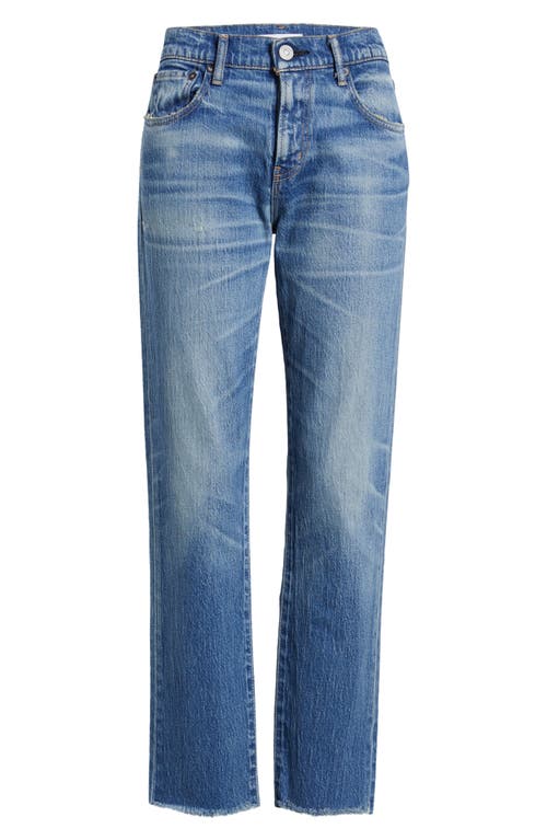 Moussy Vintage Hammels Raw Hem Slim Straight Leg Jeans