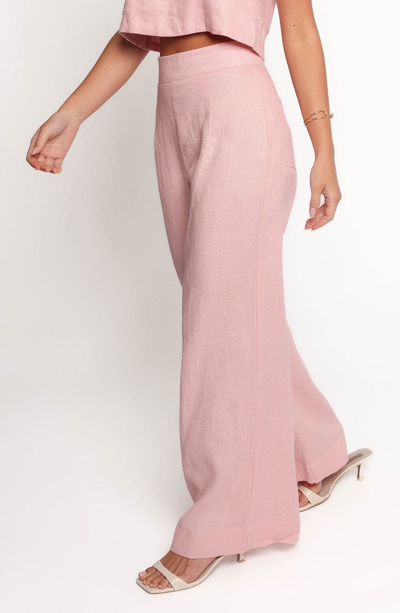 Devlin Wide Leg Linen Pants