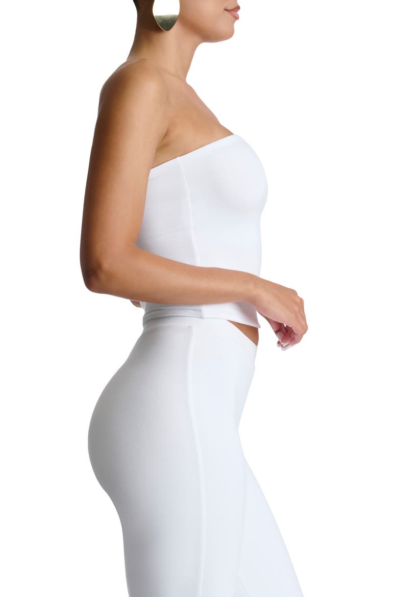 Smooth Crop Tube Top, Alternate, color, WHITE