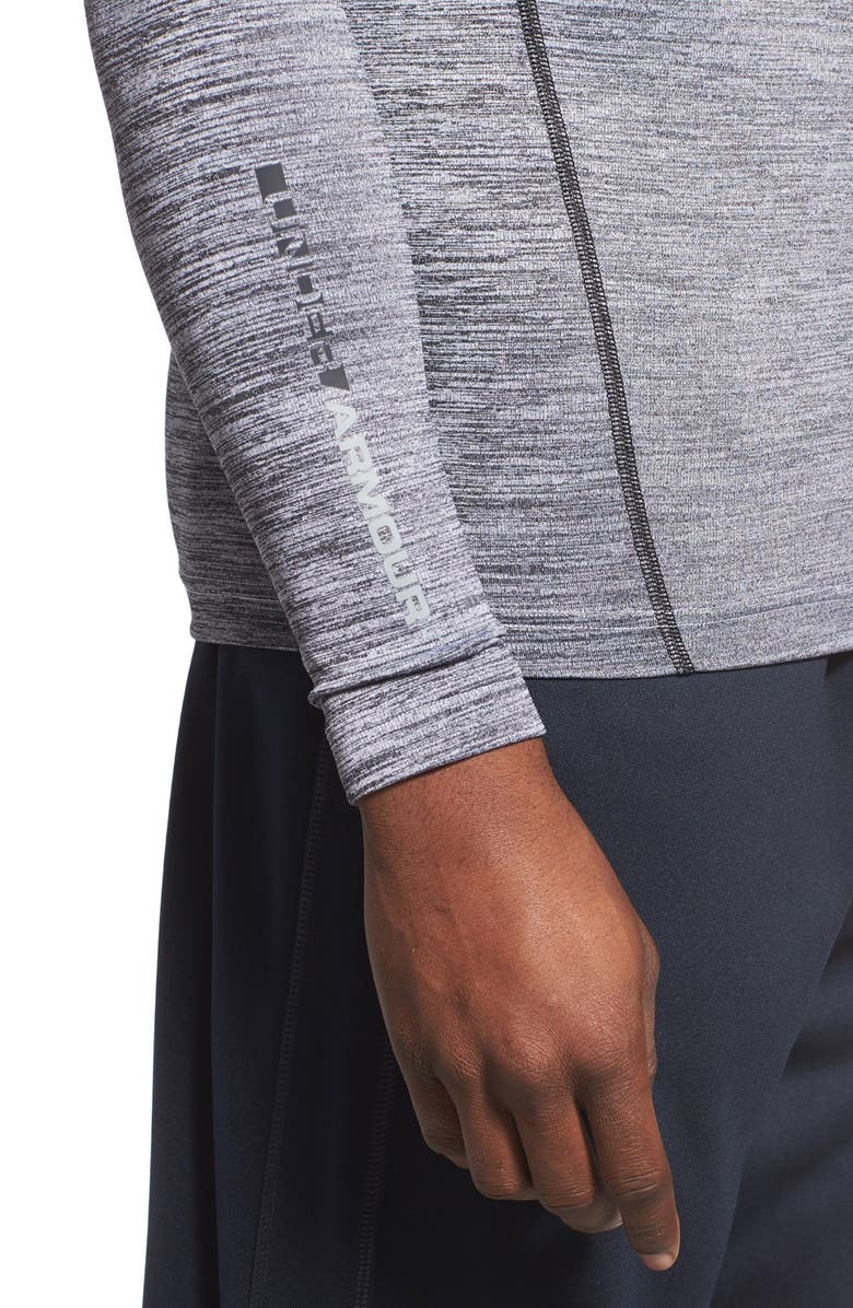 Under Armour ColdGear<sup>®</sup> Compression Fit Long Sleeve Training T-Shirt, Alternate, color, 