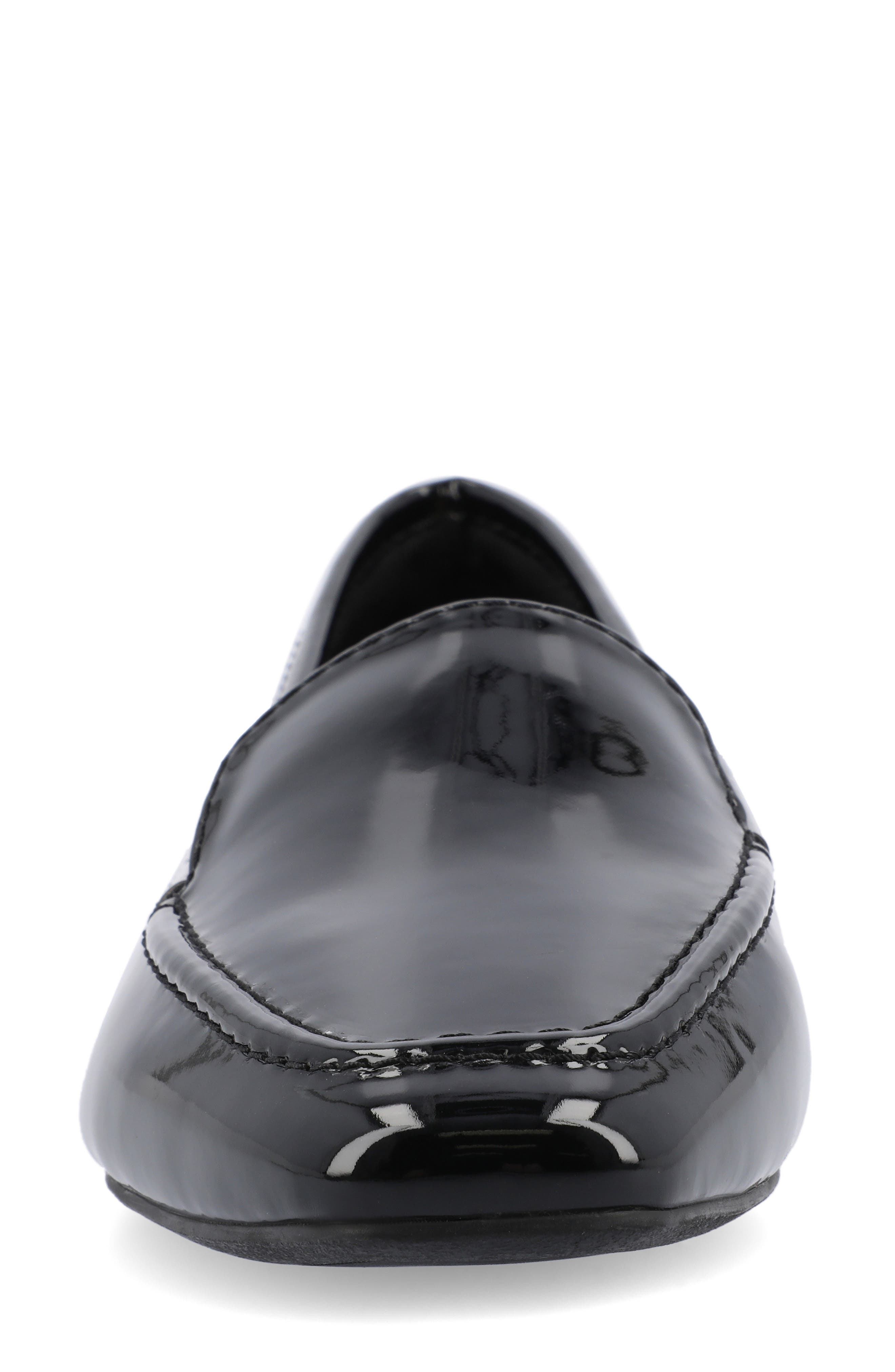 Journee Collection Tullie Loafer, Alternate, color, Patent/ Black