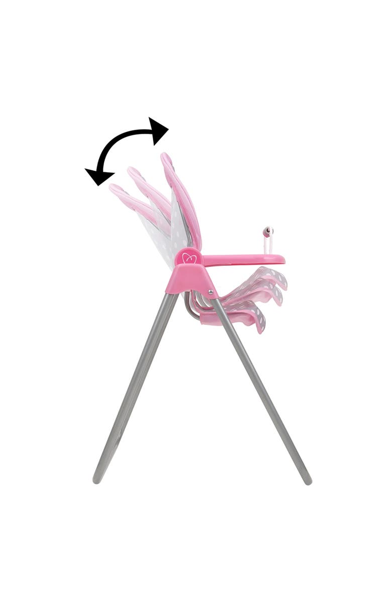 509 Crew Cotton Candy Pink Foodie Doll Highchair Fits Dolls Up to 21", Alternate, color, 