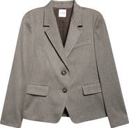 ST. JOHN Mélange Stretch Twill Jacket