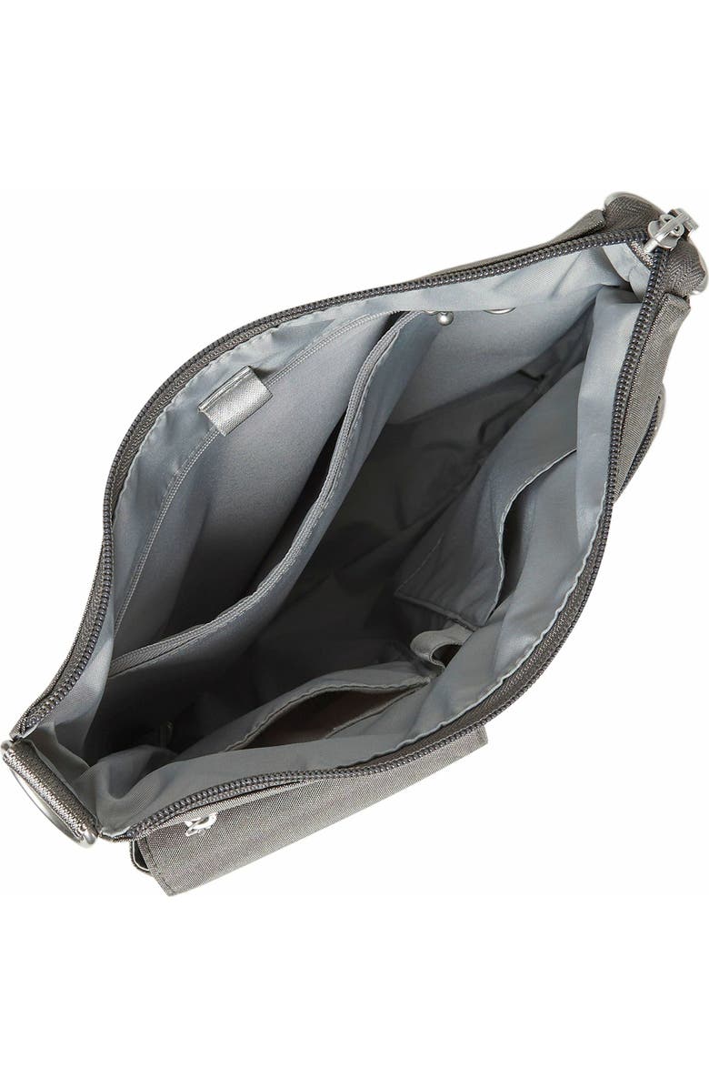 BAGGALLINI Modern Everywhere Slim Crossbody Bag with RFID Wristlet, Alternate, color, Sterling Shimmer