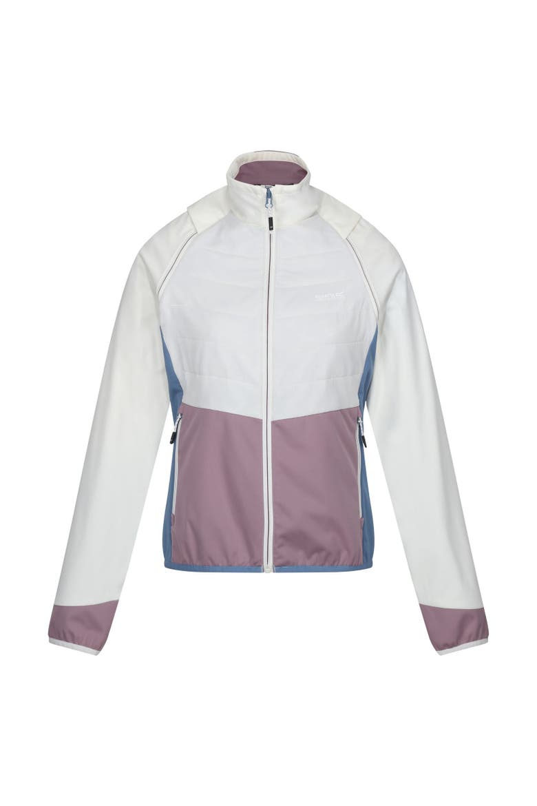 Steren II Hybrid Jacket, Main, color, White and Heather Blue