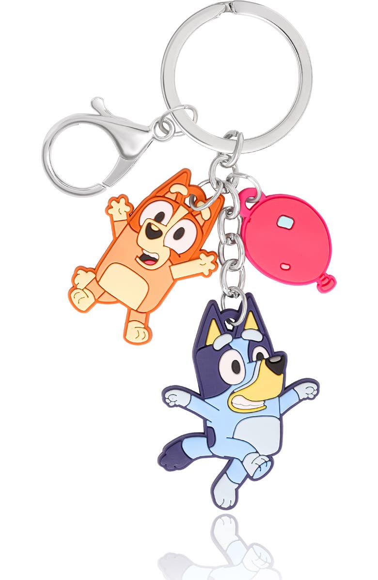 BLUEY Layered Charm Keychain with Balloon Accent, Main, color, Multi