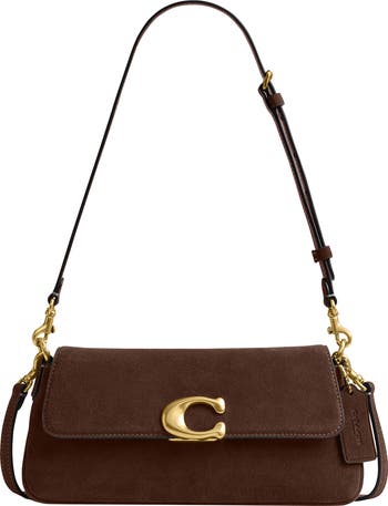 COACH Jet Suede Shoulder Bag | Nordstrom