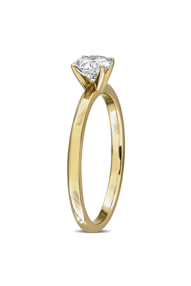 1/2 CTW Lab-Grown Diamond Solitaire Ring 14k, Alternate, color, Yellow Gold