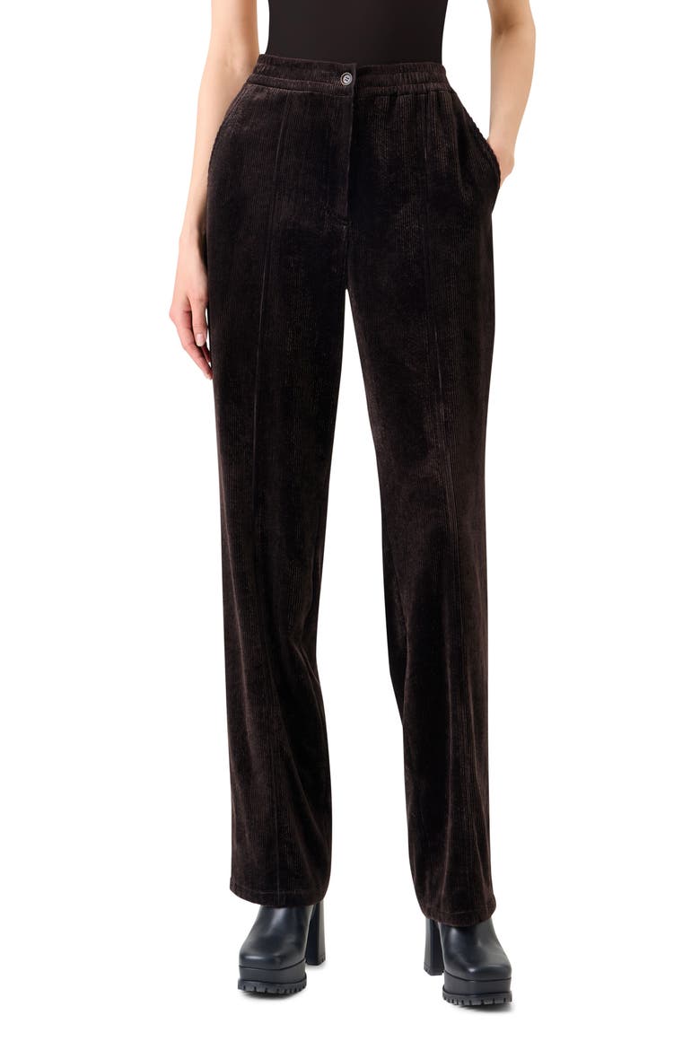 Fritz Straight Leg Stretch Corduroy Pants, Main, color, COFFEE