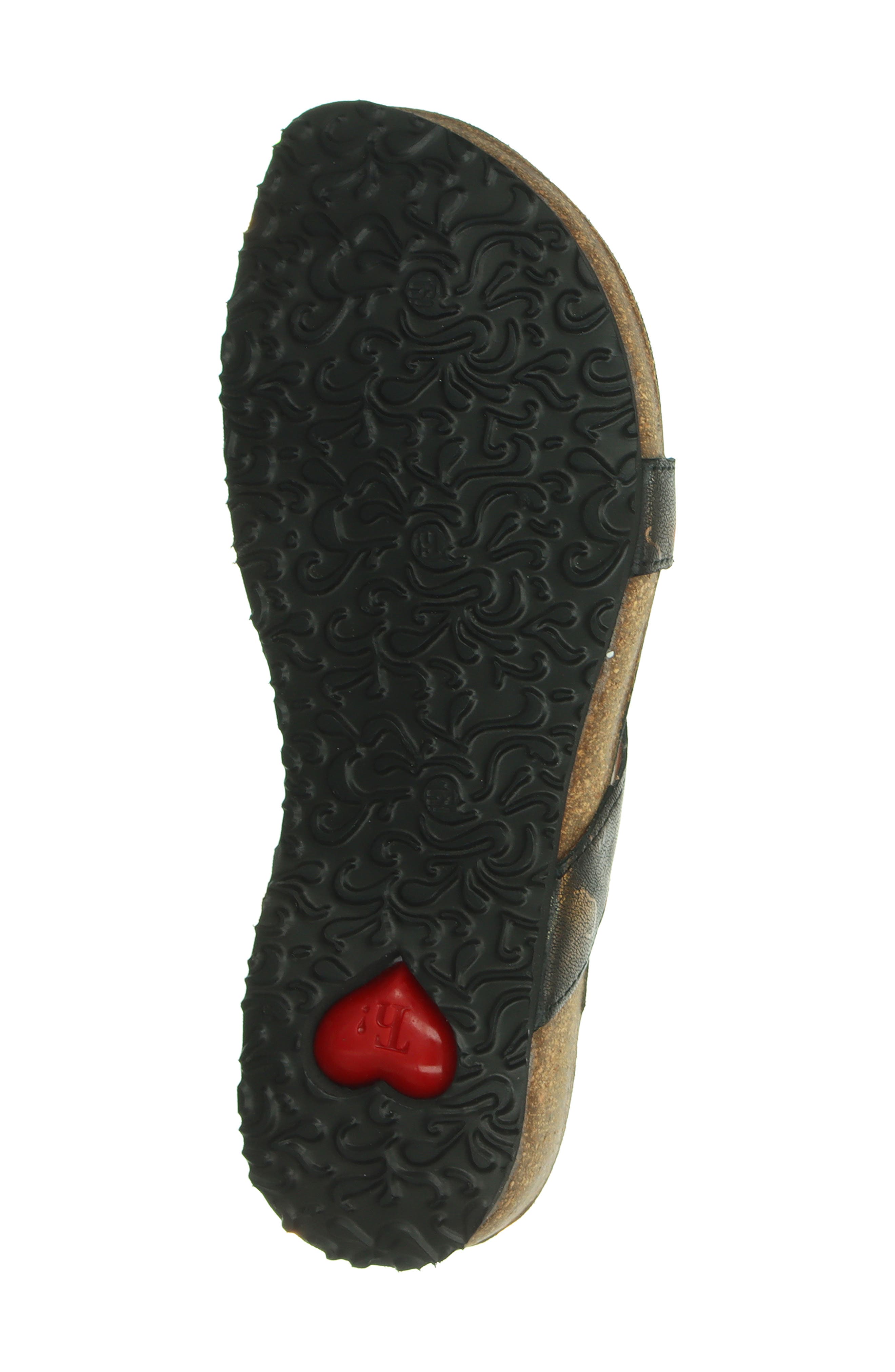 Think! 'Julia' Sandal, Alternate, color, Black